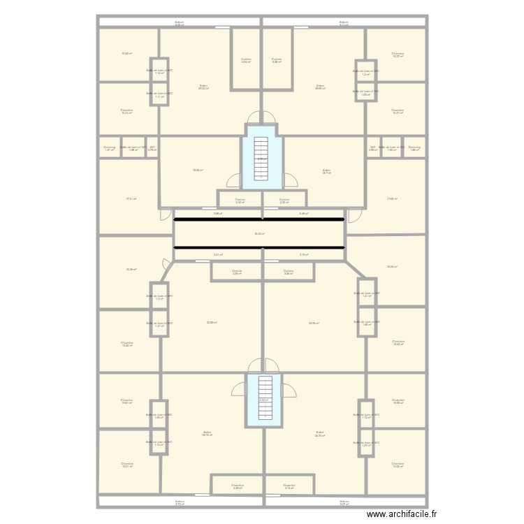 plan2 etage de 600m de yeo. Plan de 0 pièce et 0 m2