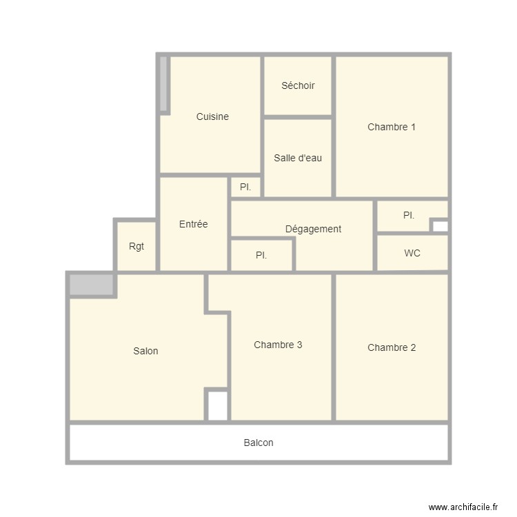 Jullien 1er. Plan de 0 pièce et 0 m2