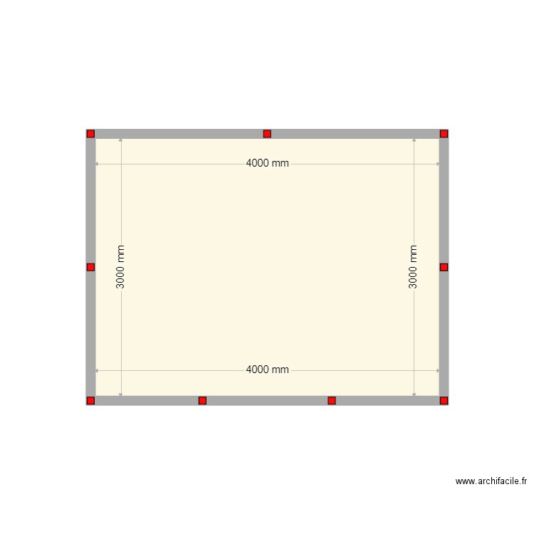 Навес. Plan de 0 pièce et 0 m2