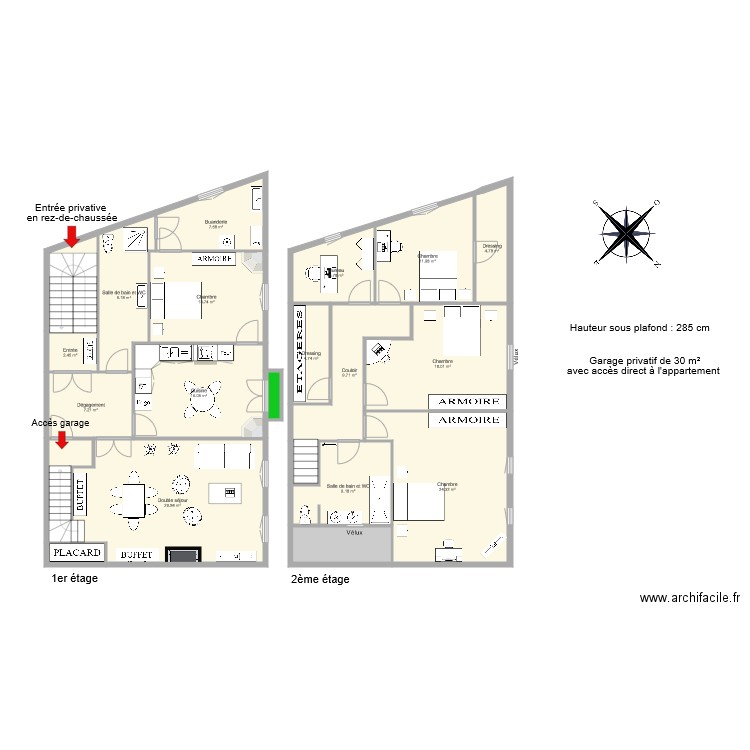 POULAIN. Plan de 0 pièce et 0 m2