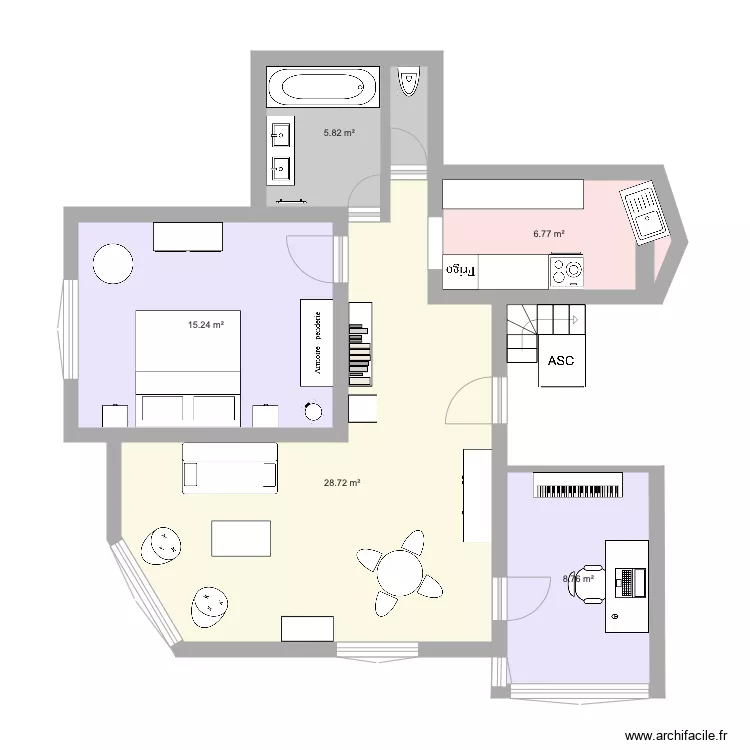Waterloo 780 LH v3. Plan de 