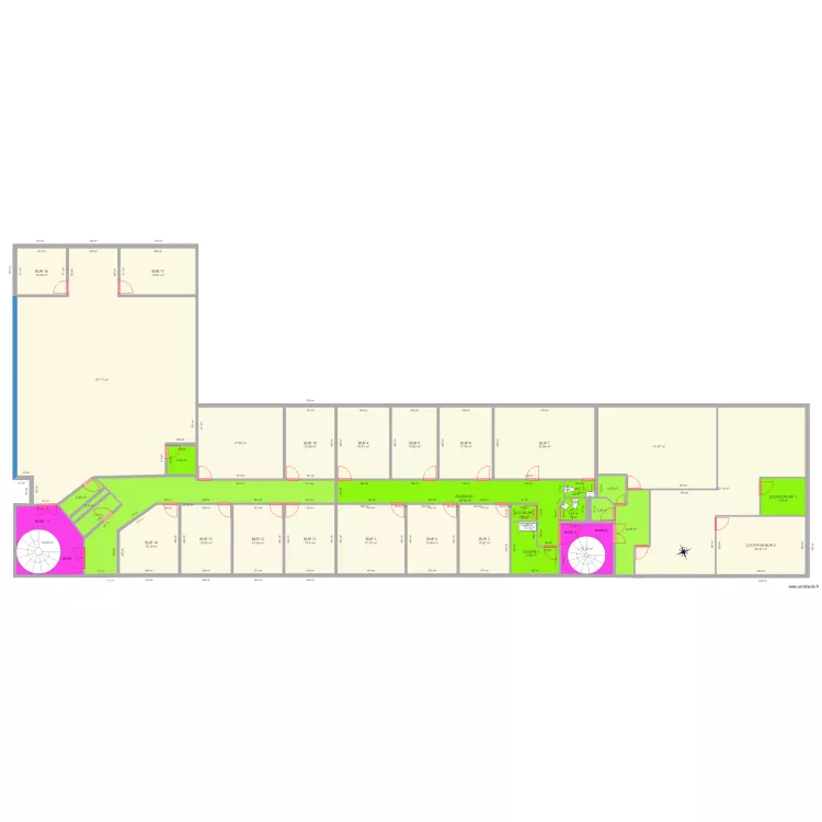 PLAN DE MASSE TOTAL. Plan de 