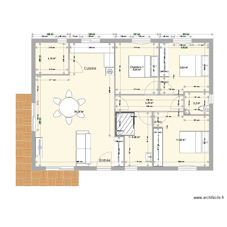 projet SCI V3. Plan de 0 pièce et 0 m2