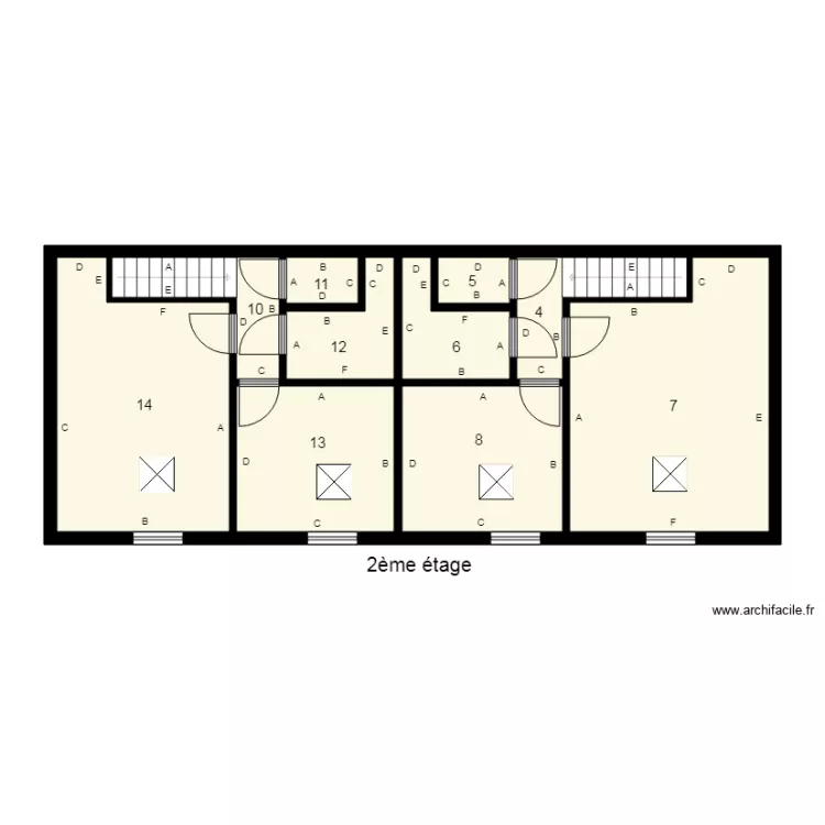 184593 JACQUINOT Plomb. Plan de 