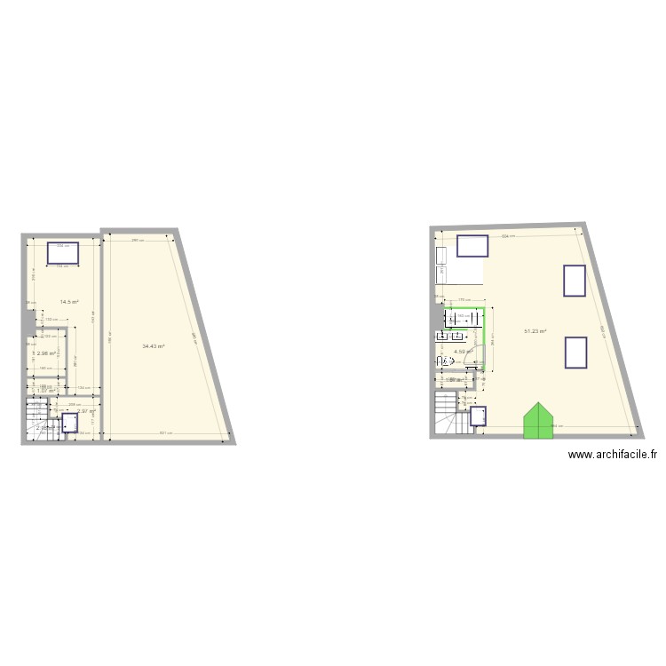 HATAT St Martin dAblois. Plan de 0 pièce et 0 m2