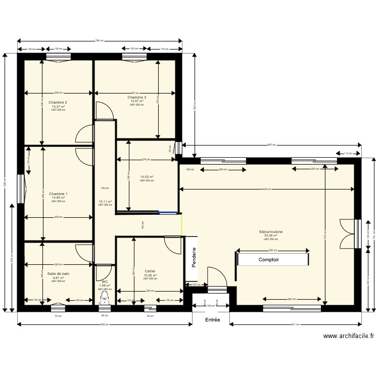 Nicolas et Mèlissa. Plan de 0 pièce et 0 m2