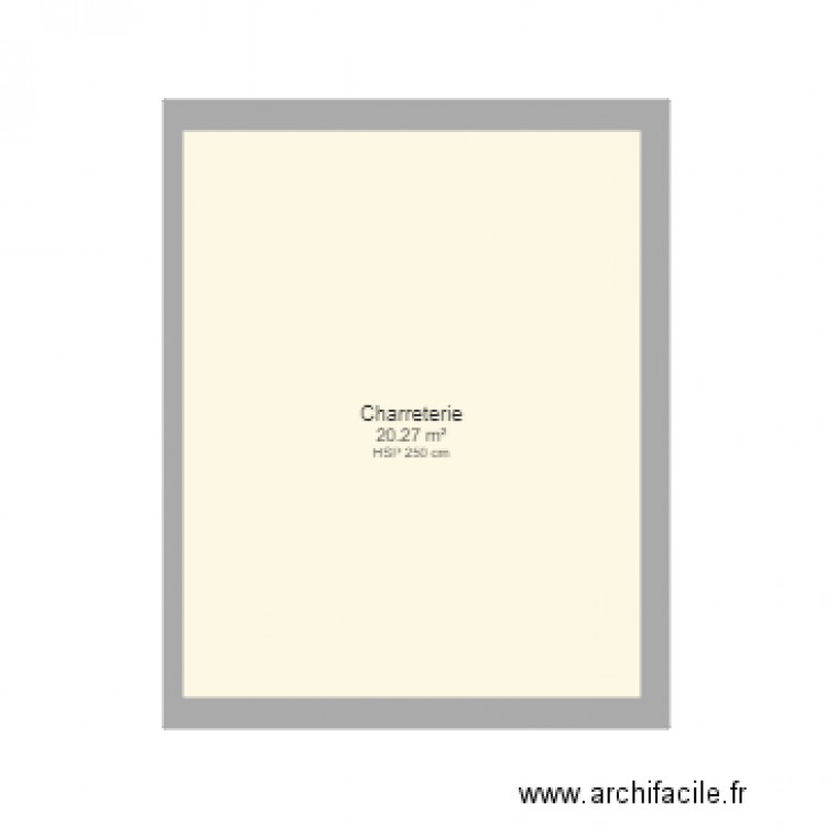 Charreterie. Plan de 0 pièce et 0 m2
