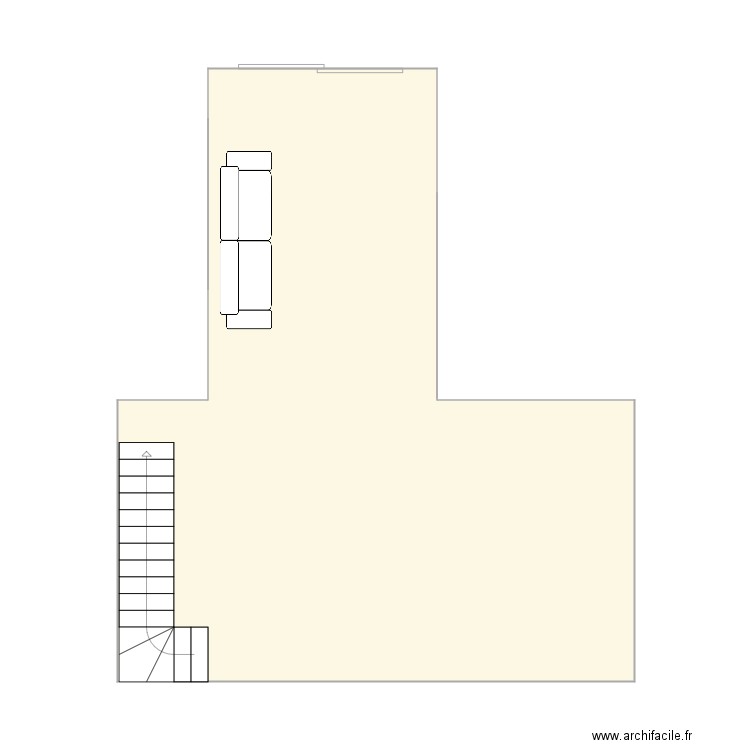 BELIN extension rdc. Plan de 0 pièce et 0 m2