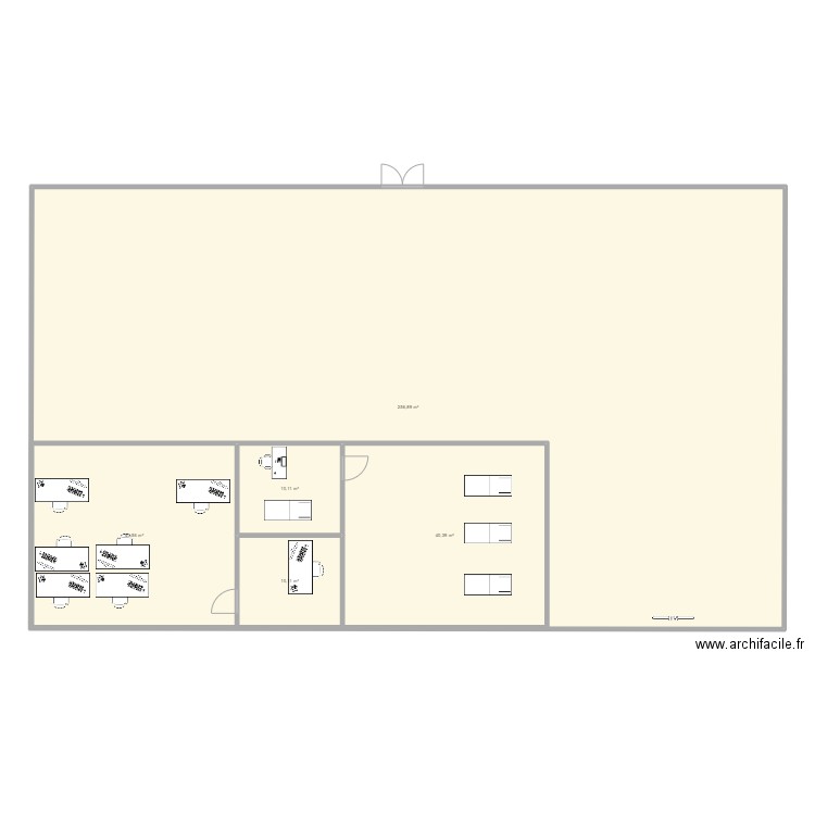 SALLE DE MUSCULATION. Plan de 0 pièce et 0 m2