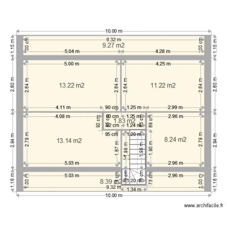 DELWALLE ETAGE   Fils. Plan de 0 pièce et 0 m2