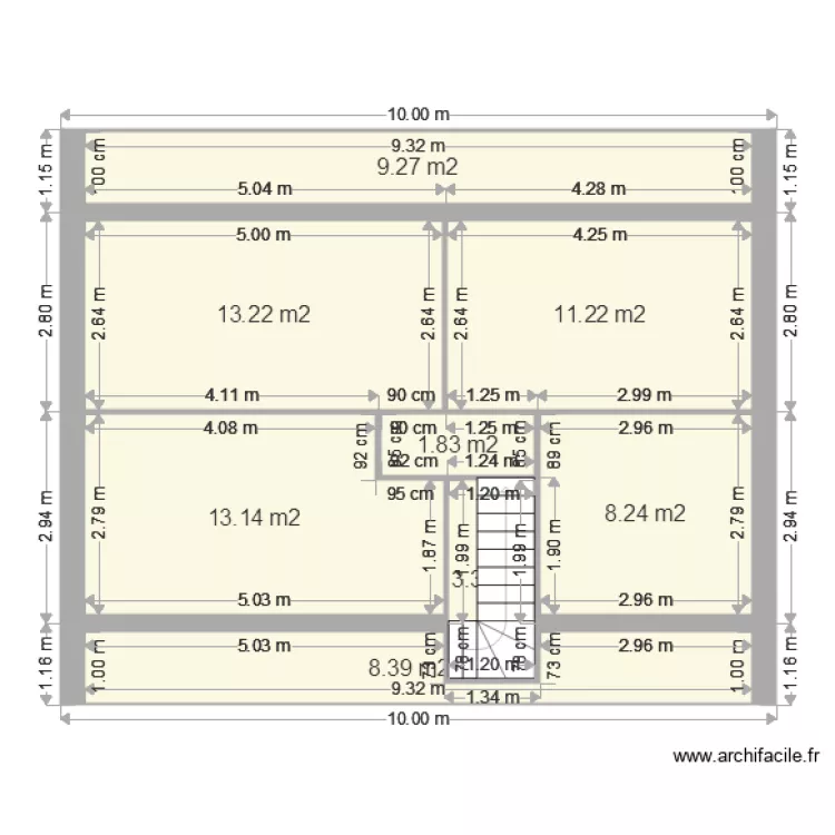 DELWALLE ETAGE Fils. Plan de DELWALLE ETAGE Fils. Plan de