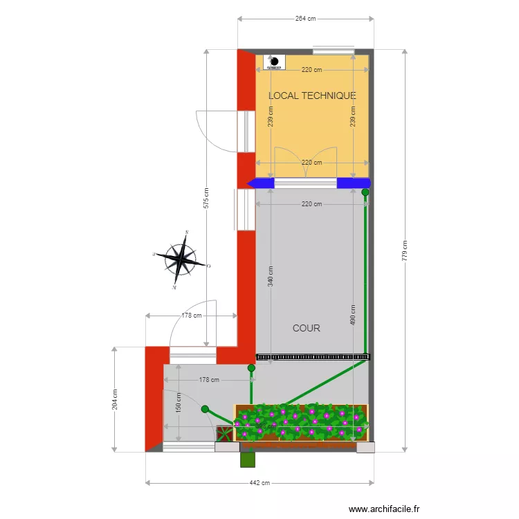 plan chaufferie. Plan de plan chaufferie. Plan de