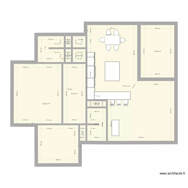 maison 10. Plan de 