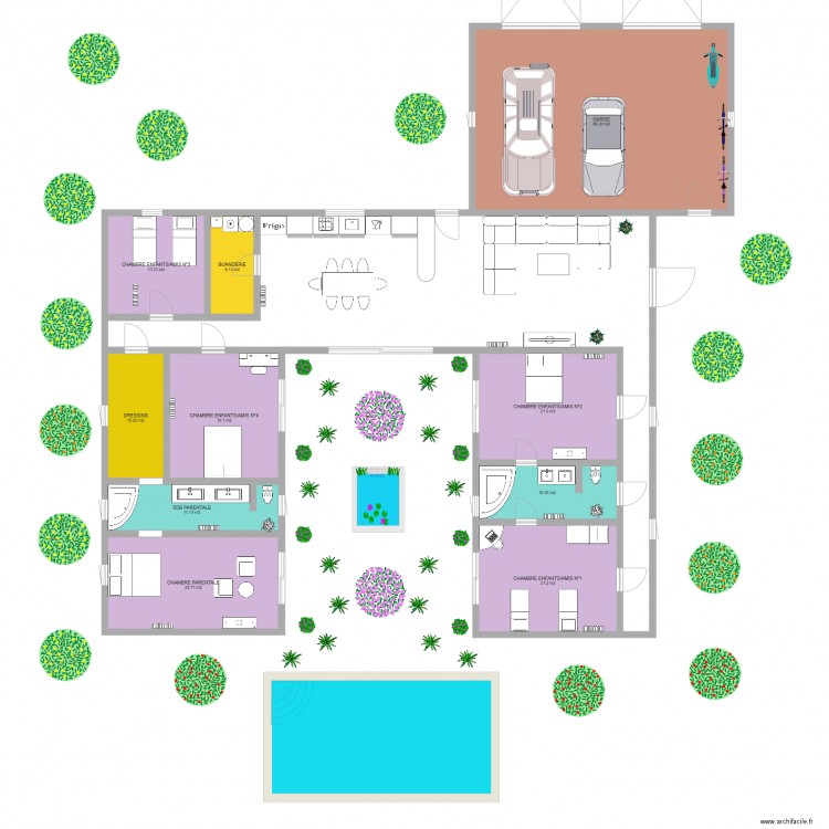 PLAN MAISON 1. Plan de 0 pièce et 0 m2