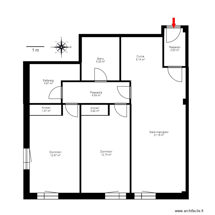 ED PRAT DEL MIG EDIFICI 1 1 5 ERTS LA MASSANA. Plan de 0 pièce et 0 m2