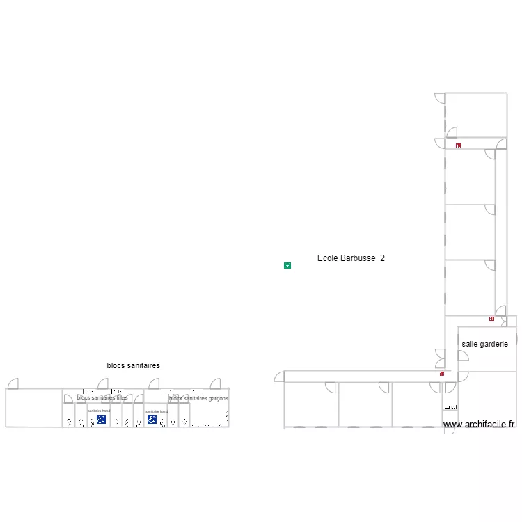 plan ecole barbusse 2. Plan de 