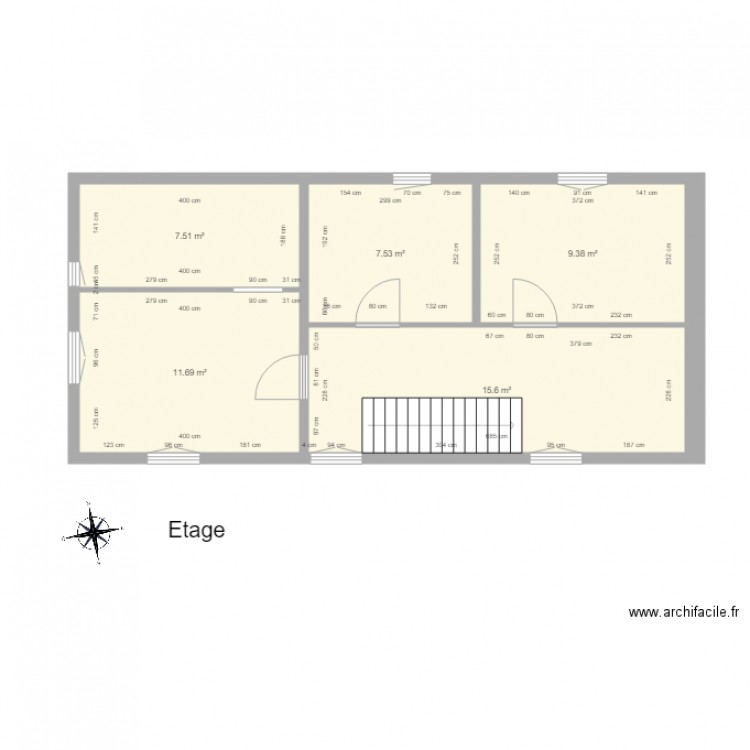 Bornert Manuel Etage Meublé projet 2. Plan de 0 pièce et 0 m2