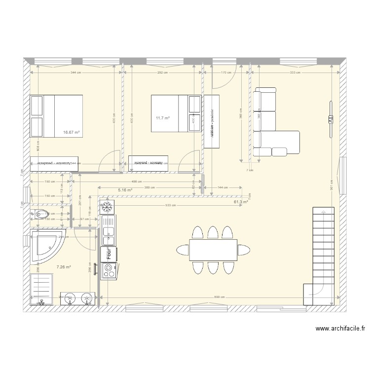 Zagorda et Milan. Plan de 0 pièce et 0 m2