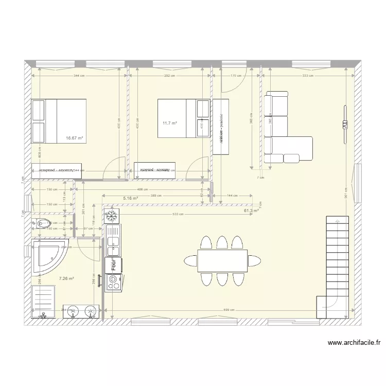 Zagorda et Milan. Plan de 