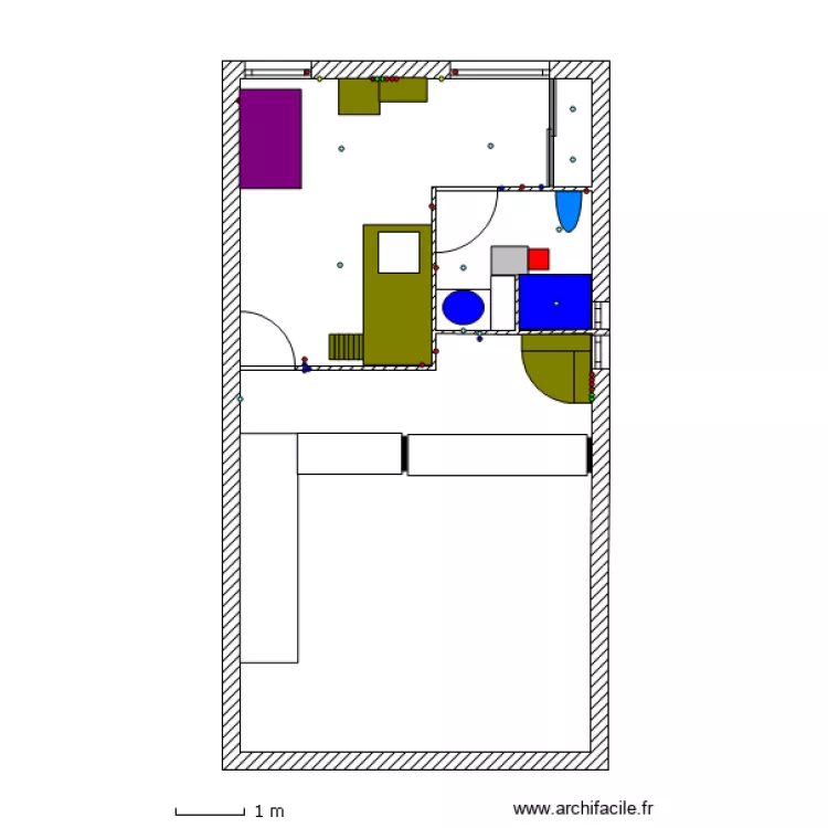 PROJET FINAL ETAGE ELECTRICITE. Plan de 