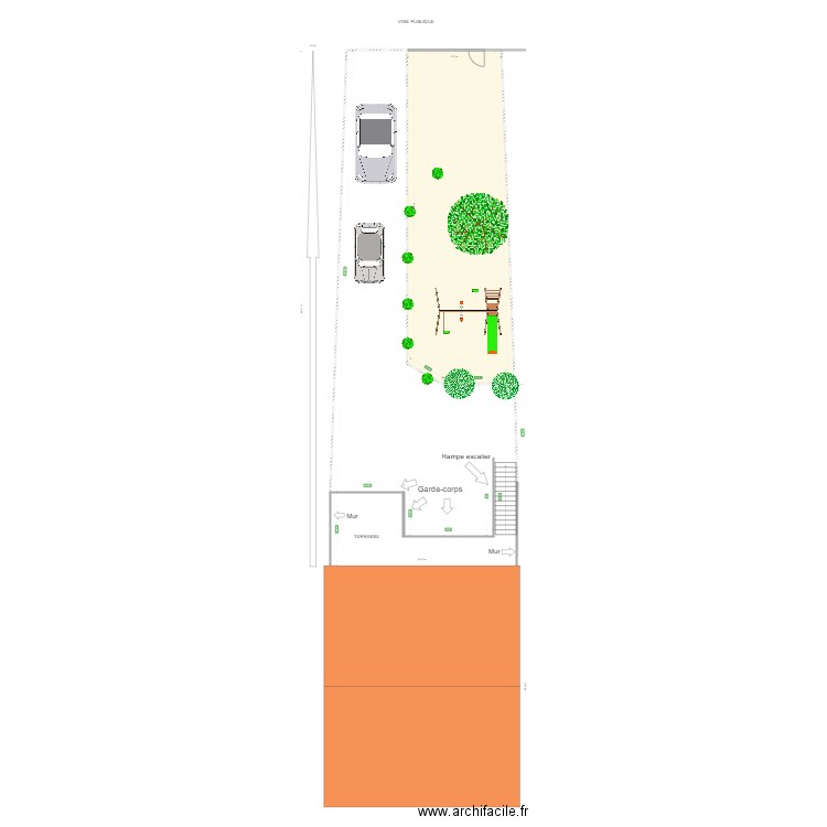 extérieur plan définitif. Plan de 0 pièce et 0 m2