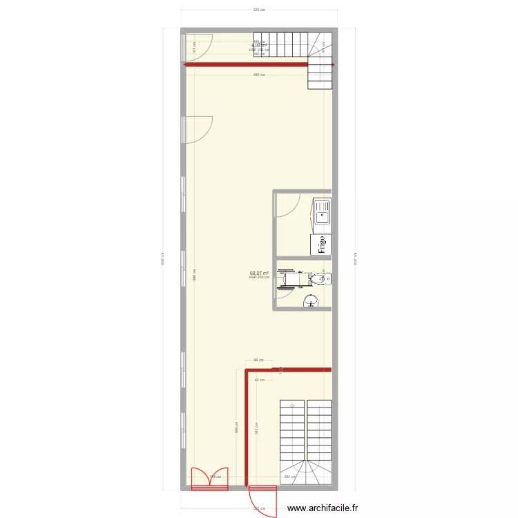 mela. Plan de 