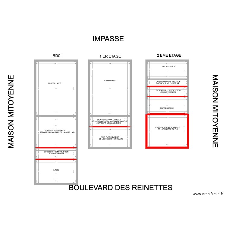 PLAN NU PROMENADE DU GRAND LARGE 01. Plan de 0 pièce et 0 m2