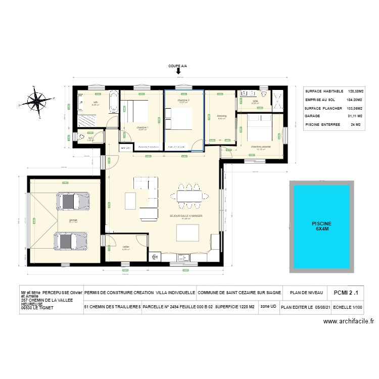 plan maison . Plan de 0 pièce et 0 m2