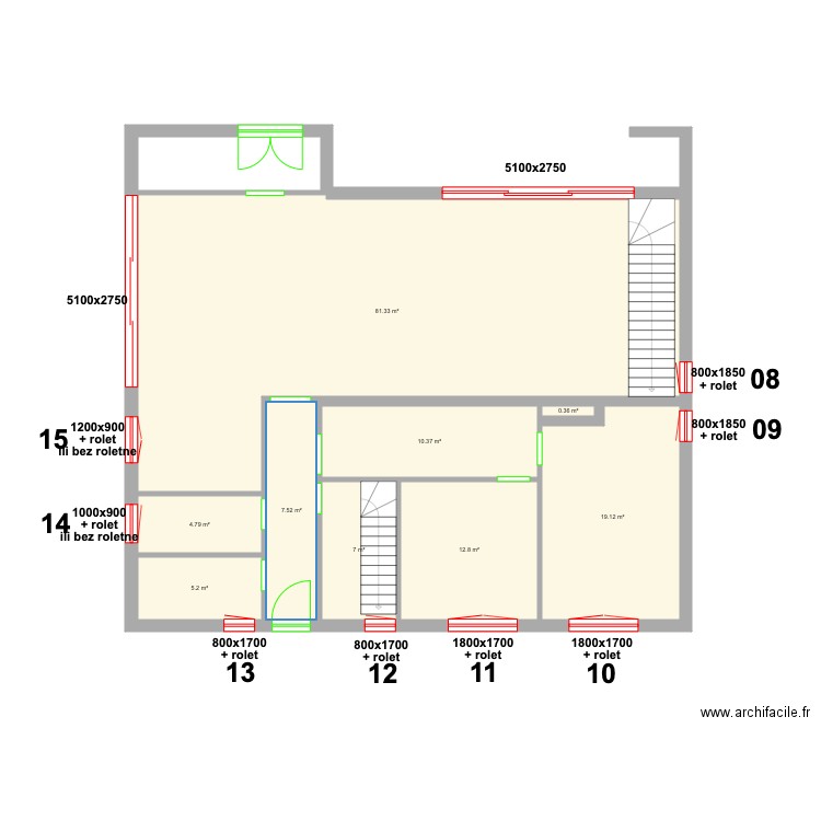 TRESNJA PRIZEMLJE montis. Plan de 0 pièce et 0 m2