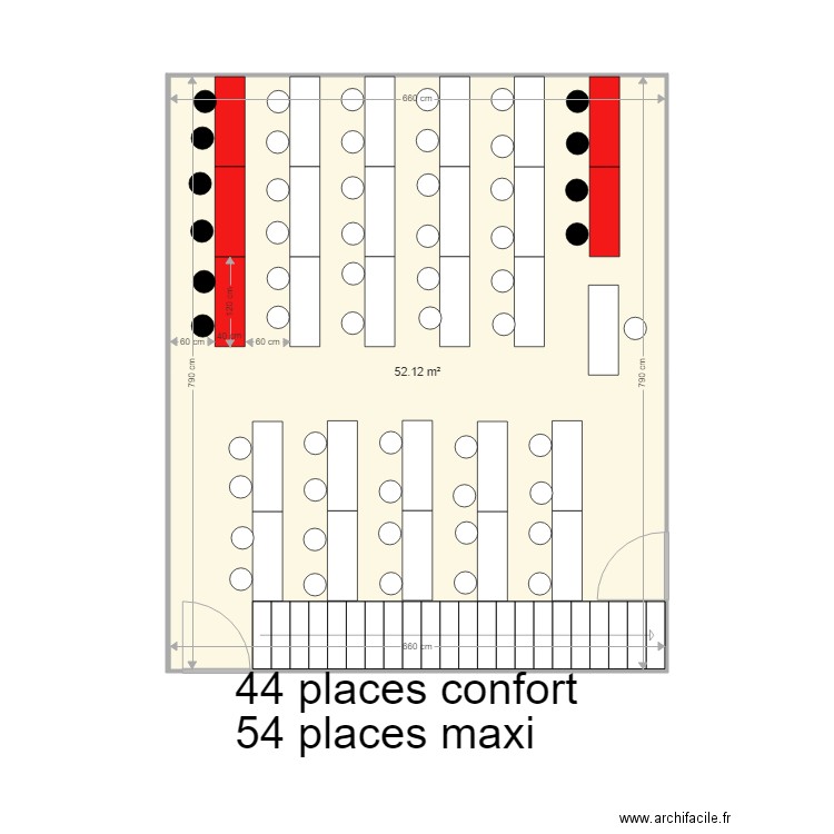 salle A15 Arcueil . Plan de 0 pièce et 0 m2