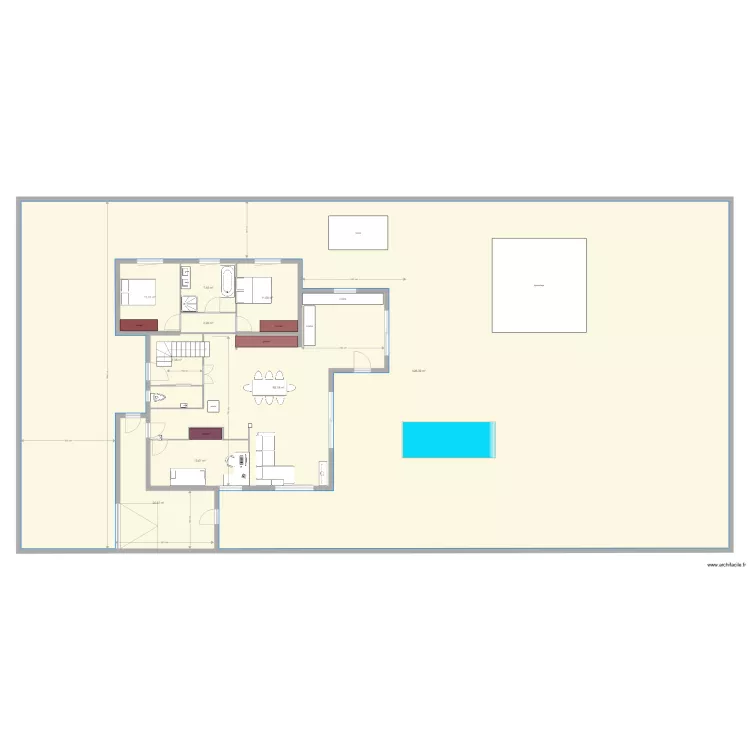 exterieurs. Plan de 