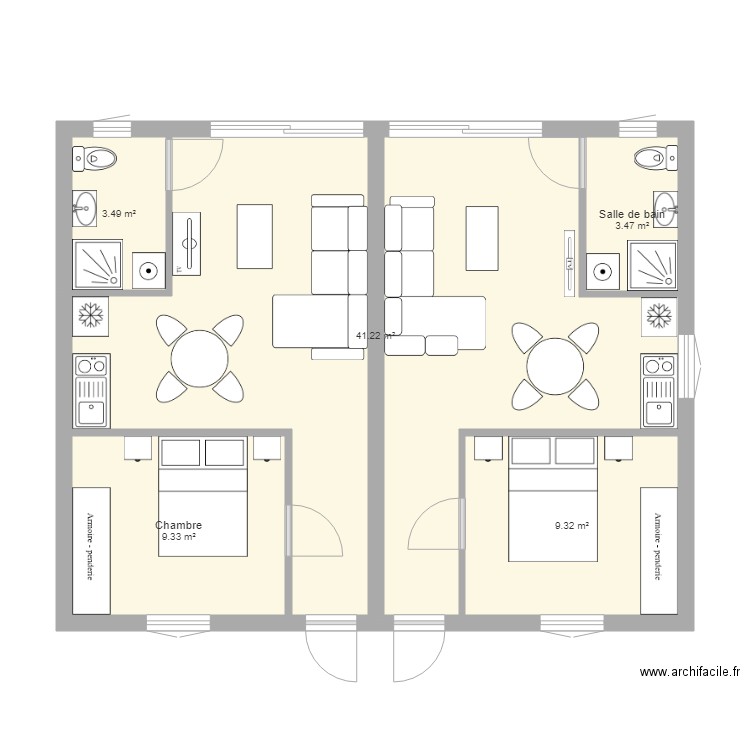 projet1. Plan de 0 pièce et 0 m2