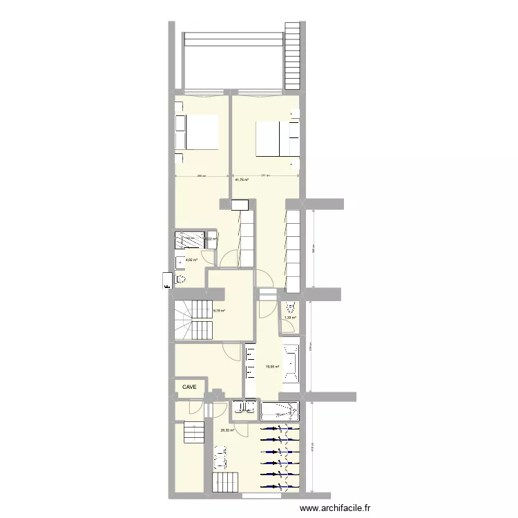 Banning 83 Rez Jardin. Plan de 0 pièce et 0 m2