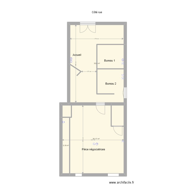 LOCAL CO 1JP. Plan de 0 pièce et 0 m2