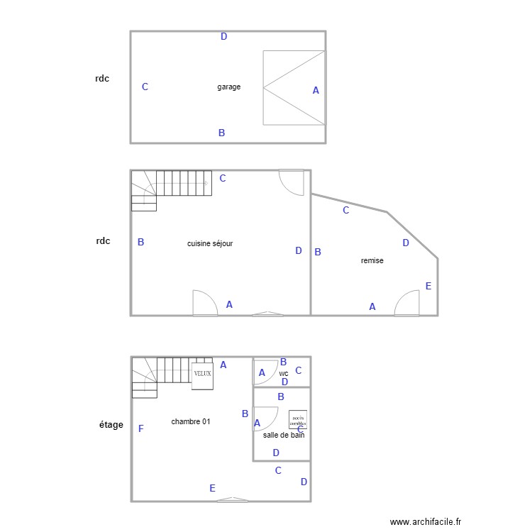 indivision batut PB. Plan de 0 pièce et 0 m2