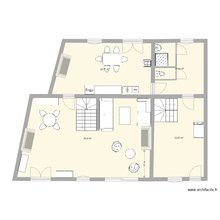 st sauvant. Plan de 0 pièce et 0 m2