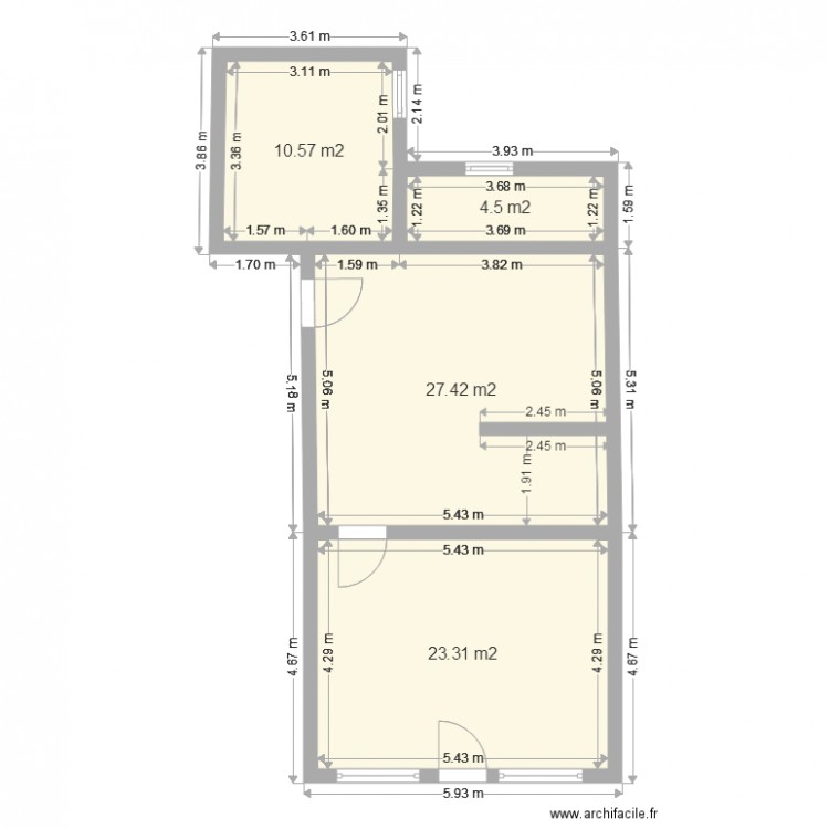 lepreux. Plan de 0 pièce et 0 m2