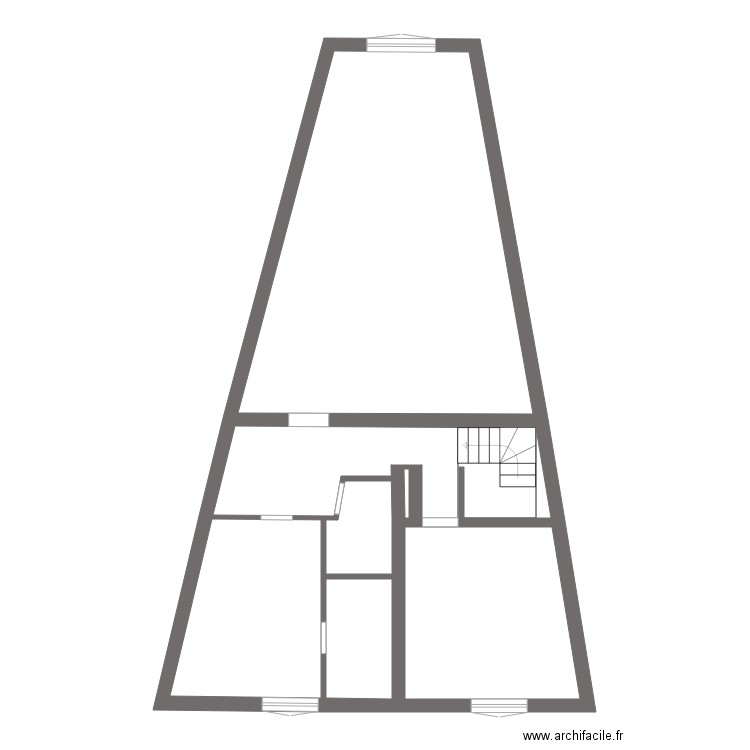 Nègre Coste Annexe Réunions Bureaux. Plan de 0 pièce et 0 m2
