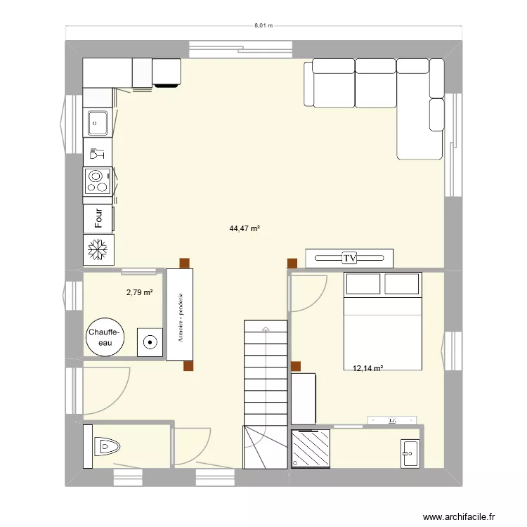 bureau. Plan de 3 et 59 m² bureau. Plan de 3 et 59 m²