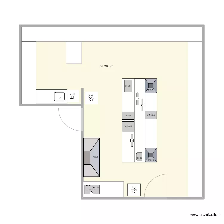 labo ceva biovac galileo. Plan de 