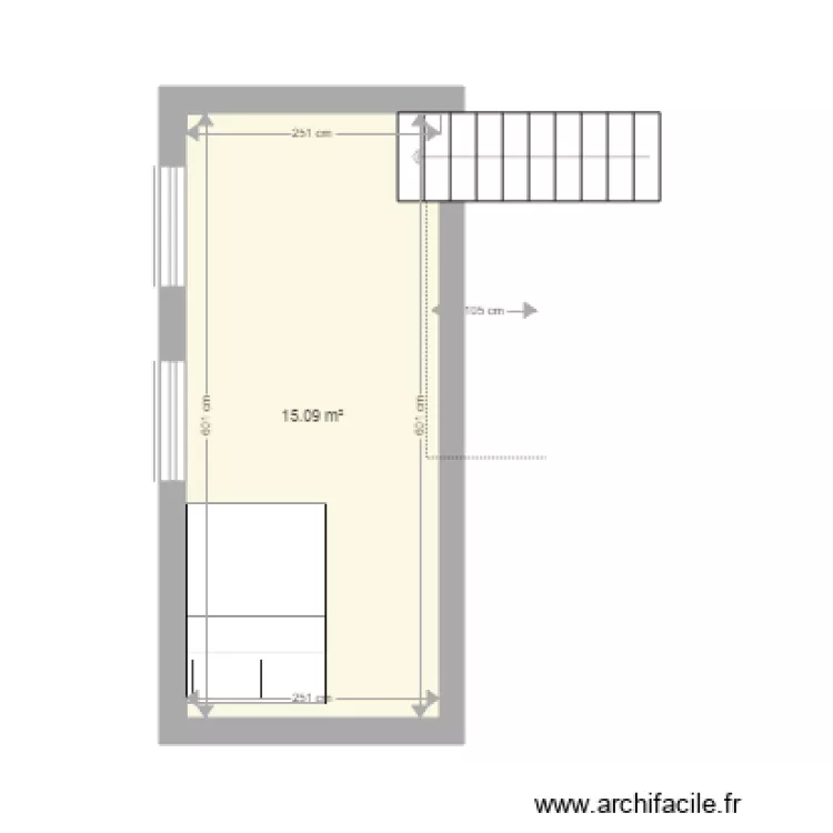 Hobbema travaux. Plan de 