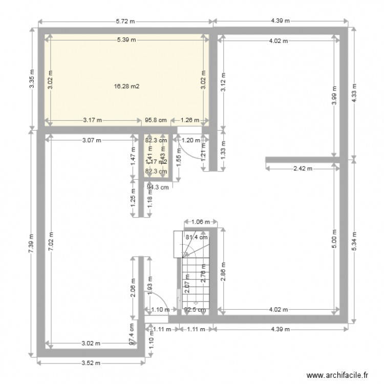 ormesok. Plan de 0 pièce et 0 m2