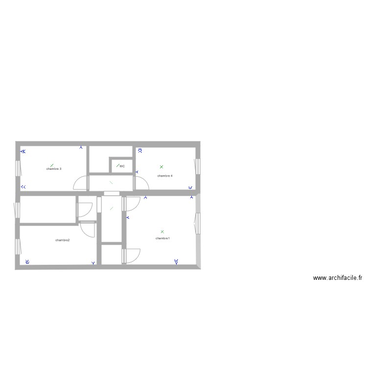 1er JULES COUSIN 60 VIERGE. Plan de 0 pièce et 0 m2