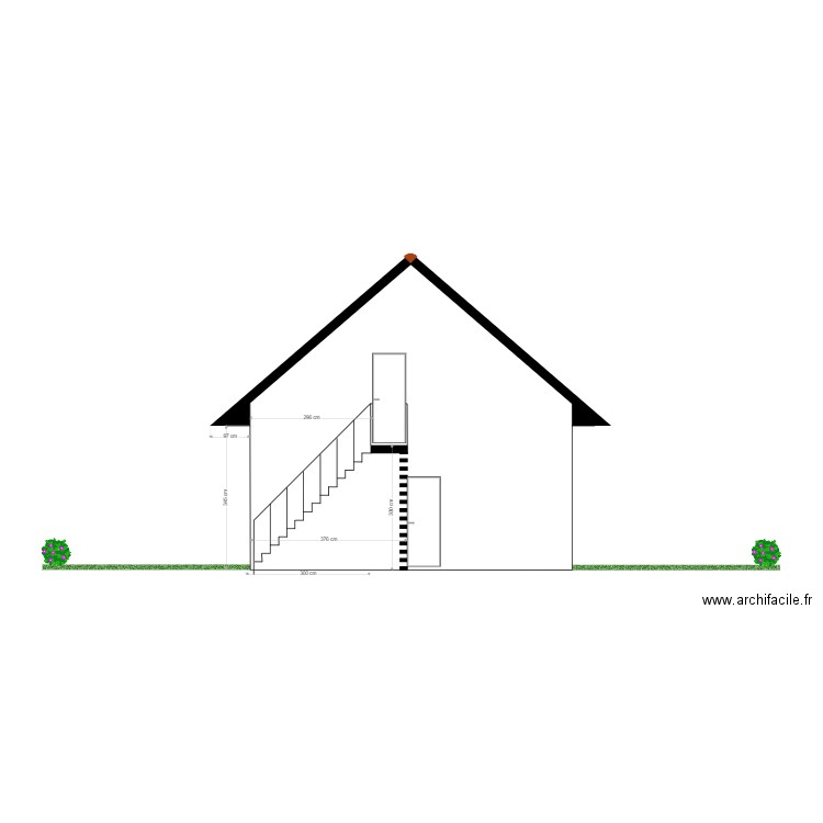 Maison Pignon EST. Plan de 0 pièce et 0 m2