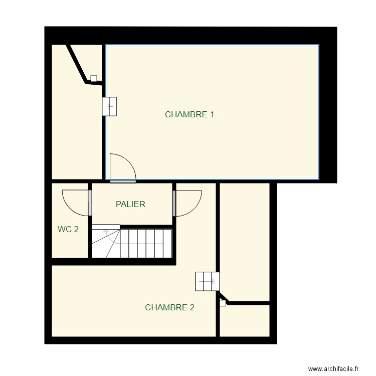 ROUSSEAU. Plan de 0 pièce et 0 m2