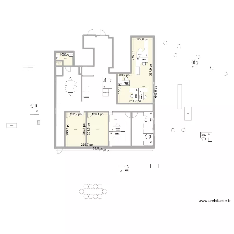 Bureau 5ieme 8. Plan de 