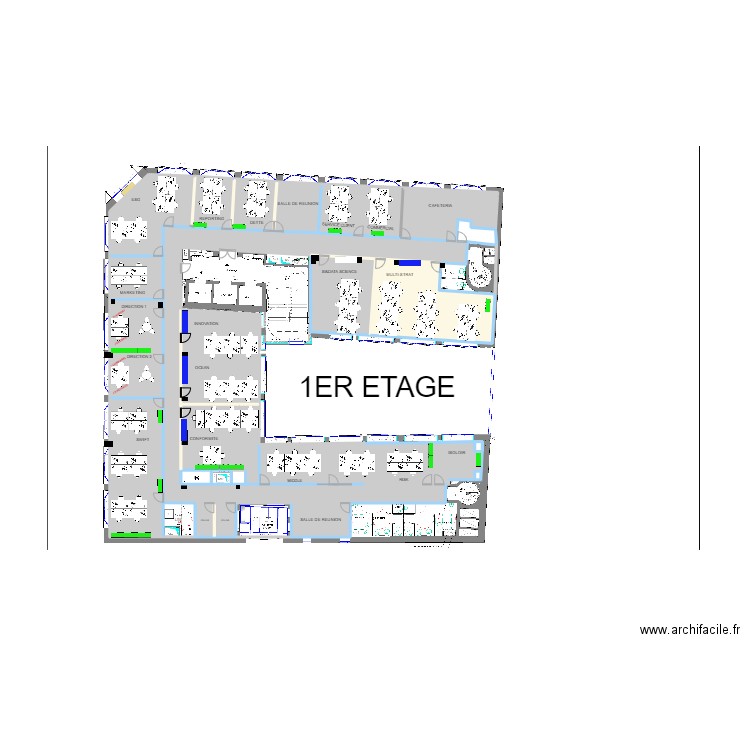 PlanV19 vdef . Plan de 149 pièces et 3209 m2