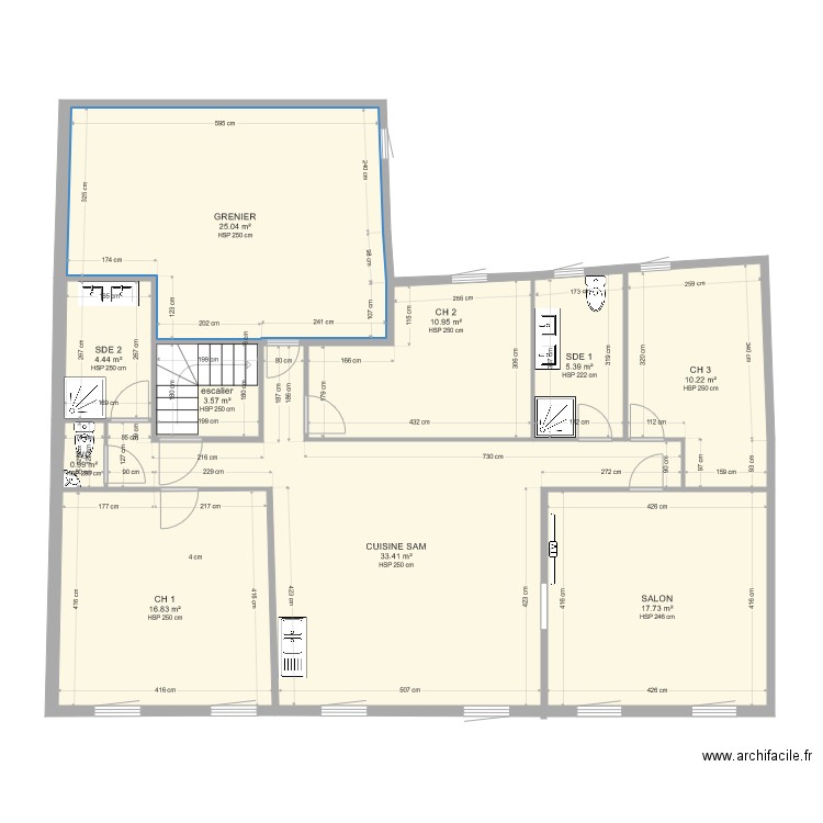 LIBERTE T4 ESSAI AU 130221. Plan de 0 pièce et 0 m2