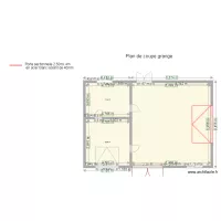 plan de coupe grange