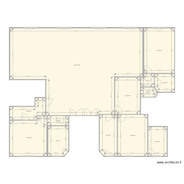 PLAN 21 HOCHE PROJET à compléter. Plan de 0 pièce et 0 m2